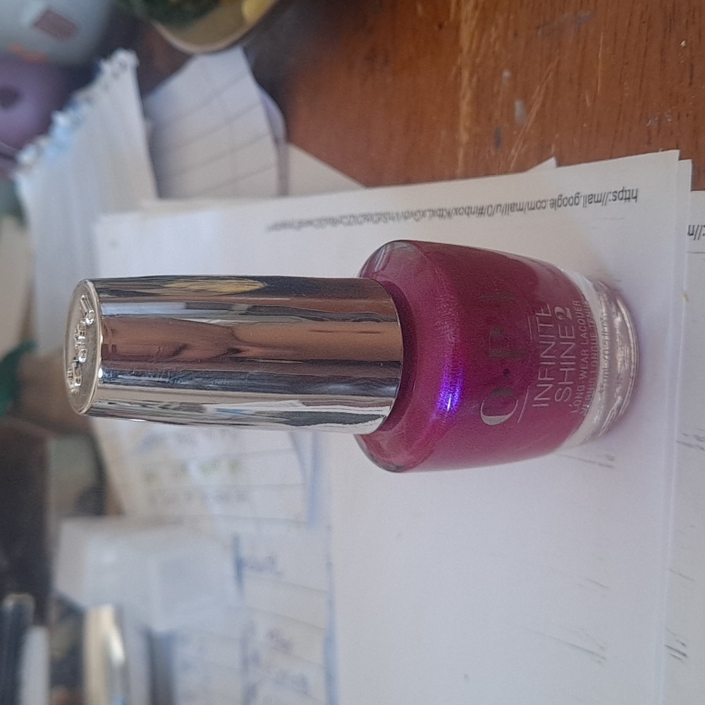 OPI nail polish in "Pompeii Purple"